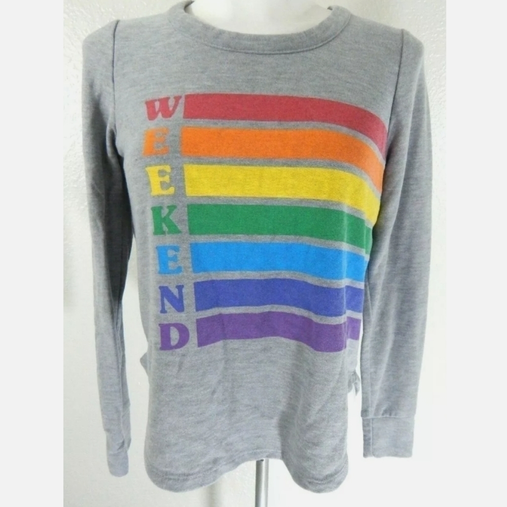 Chaser Rainbow Weekend Sweatshirt